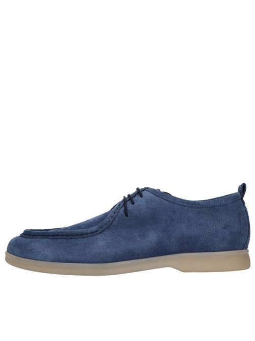 Stringate in camoscio LUCA CARACCIOLO | ING20 CAM.JEANS